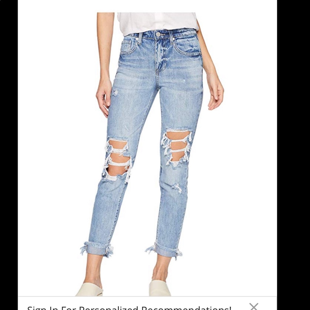 Blank NYC Rivington ripped Jeans